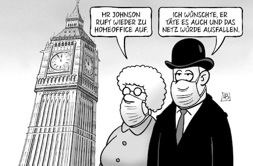 Johnson und Homeoffice