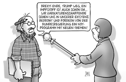 Karikaturen-Notstand