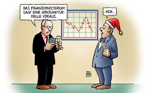 Cartoon: Konjunkturdelle (medium) by Harm Bengen tagged konjunkturdelle,konjunktur,delle,finanzministerium,wirtschaft,gewinne,bilanz,weihnachten,sekt,konjunkturdelle,konjunktur,finanzministerium,wirtschaft,gewinne,bilanz,weihnachten