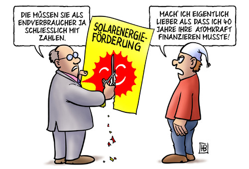 Kürzung Förderung Solarenergie