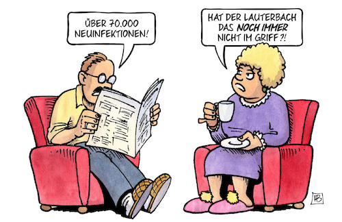 Lauterbach und Neuinfektionen