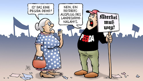 LKA und Pegida