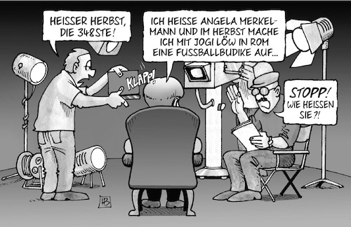 Löw und Merkel