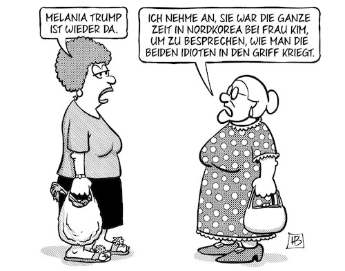 Melania wieder da