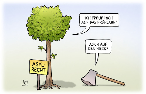 Merz und Asylrecht