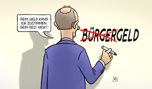 Cartoon: Merz und Bürgergeld (medium) by Harm Bengen tagged geld,zustimmen,rotstift,streichen,merz,union,cdu,csu,bürgergeld,harm,bengen,cartoon,karikatur,geld,zustimmen,rotstift,streichen,merz,union,cdu,csu,bürgergeld,harm,bengen,cartoon,karikatur