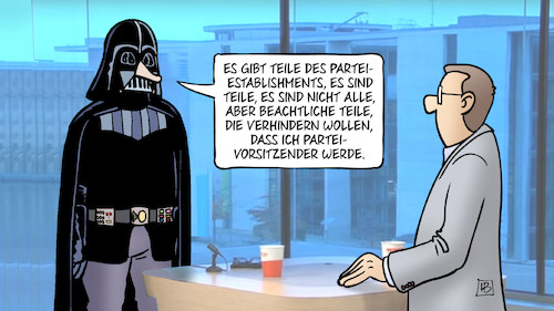 Cartoon: Merz und Establishment (medium) by Harm Bengen tagged partei,establishments,parteivorsitzender,merz,darth,vader,moma,interview,verschiebung,cdu,parteitag,corona,harm,bengen,cartoon,karikatur,partei,establishments,parteivorsitzender,merz,darth,vader,moma,interview,verschiebung,cdu,parteitag,corona,harm,bengen,cartoon,karikatur