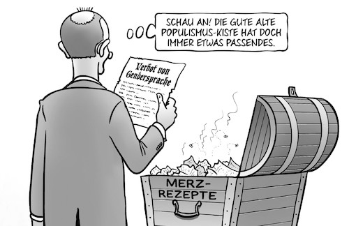 Merz und Gendersprache