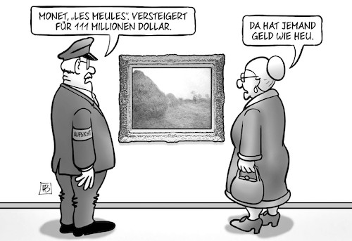 Monet-Heuhaufen