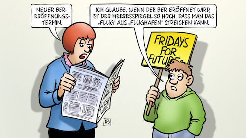 Cartoon: Neuer BER-Termin (medium) by Harm Bengen tagged neuer,ber,eröffnungstermin,meeresspiegel,flughafen,klimawandel,fridays,for,future,kind,zeitung,lesen,harm,bengen,cartoon,karikatur,neuer,ber,eröffnungstermin,meeresspiegel,flughafen,klimawandel,fridays,for,future,kind,zeitung,lesen,harm,bengen,cartoon,karikatur