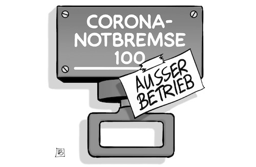 Notbremse ausser Betrieb