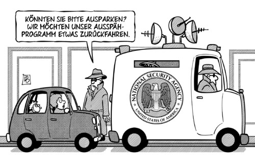 NSA will zurückfahren