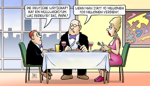 Cartoon: Nullwachstum (medium) by Harm Bengen tagged deutsche,wirtschaft,nullwachstum,papa,vater,kapitalisten,reichtum,millionen,kind,sohn,stagnation,rezession,harm,bengen,cartoon,karikatur,deutsche,wirtschaft,nullwachstum,papa,vater,kapitalisten,reichtum,millionen,kind,sohn,stagnation,rezession,harm,bengen,cartoon,karikatur