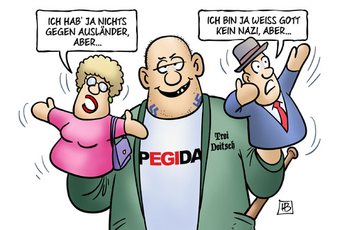 Pegida aber