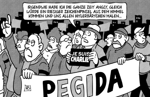 Pegida und Charlie