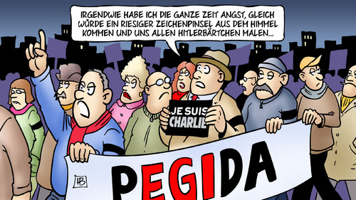 Pegida und Charlie