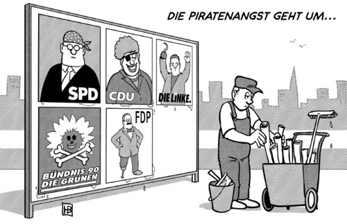 Piratenangst