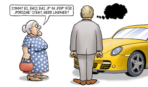 Cartoon: Porsche-Partei (medium) by Harm Bengen tagged fdp,porsche,lindner,lobbyismus,koalitionsverhandlungen,koalitionsvertrag,efuels,einflussnahme,susemil,harm,bengen,cartoon,karikatur,fdp,porsche,lindner,lobbyismus,koalitionsverhandlungen,koalitionsvertrag,efuels,einflussnahme,susemil,harm,bengen,cartoon,karikatur