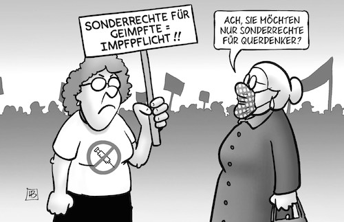 Querdenker-Sonderrechte