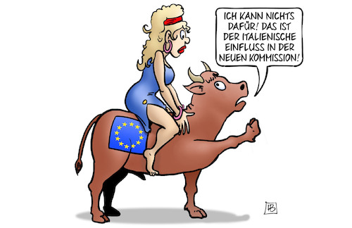 Cartoon: Rechter EU-Stellvertreter (medium) by Harm Bengen tagged italienischer,einfluss,eu,europa,stier,hitlergruss,kommission,postfaschist,fitto,harm,bengen,cartoon,karikatur,italienischer,einfluss,eu,europa,stier,hitlergruss,kommission,postfaschist,fitto,harm,bengen,cartoon,karikatur