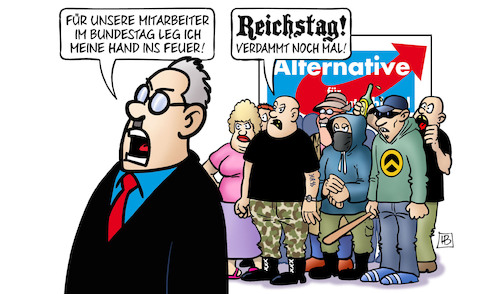 Rechtsextreme AfD-Mitarbeiter