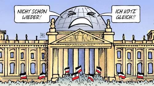 Cartoon: Reichstag und Reichsbürger (medium) by Harm Bengen tagged reichtag,reichsbürger,meinungsfreiheit,demonstrationsfreiheit,corona,demo,berlin,verboten,verschwörungstheorien,coronaleugner,impfgegnerinnen,nazis,kuppel,harm,bengen,cartoon,karikatur,reichtag,reichsbürger,meinungsfreiheit,demonstrationsfreiheit,corona,demo,berlin,verboten,verschwörungstheorien,coronaleugner,impfgegnerinnen,nazis,kuppel,harm,bengen,cartoon,karikatur