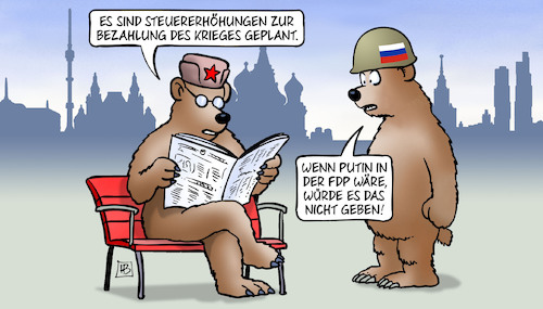 Russische Steuererhöhungen