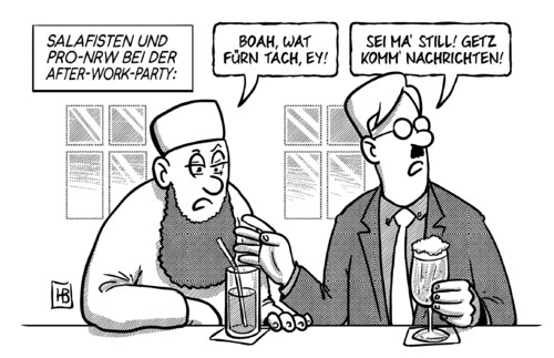 Salafisten und Pro-NRW