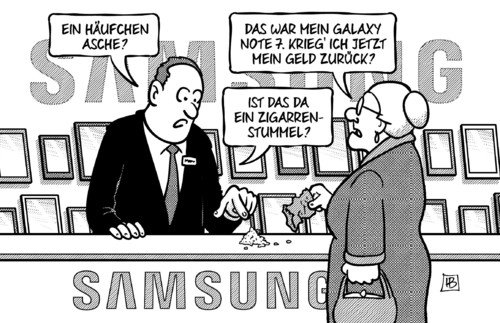 Samsung-Asche