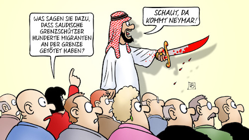 Saudis morden Migranten