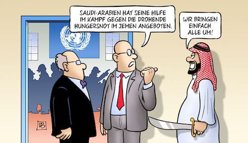 Saudis und Jemen