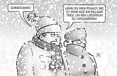 Schneechaos erwartet