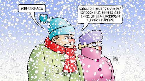 Schneechaos erwartet