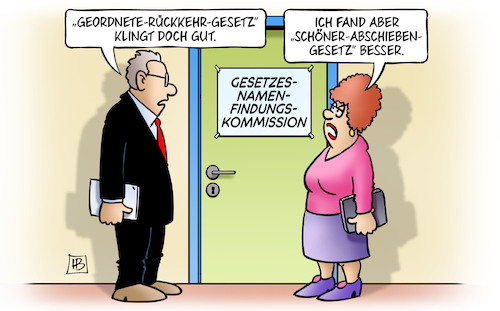 Schöner Abschieben