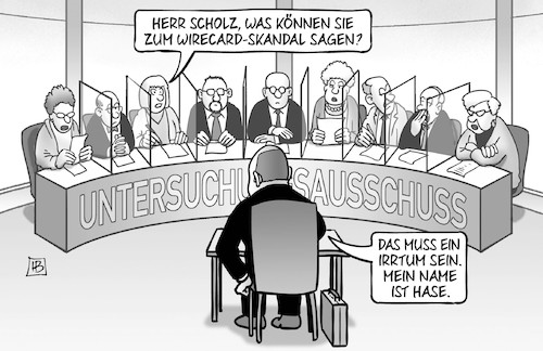 Scholz vor U-Ausschuss