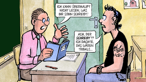 Schüler-Handschrift