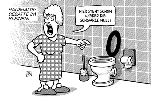 Schwarze Null steht