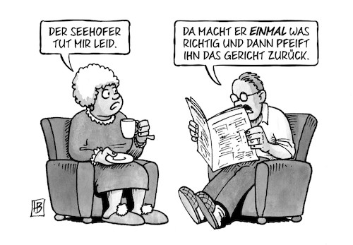 Seehofer und AfD