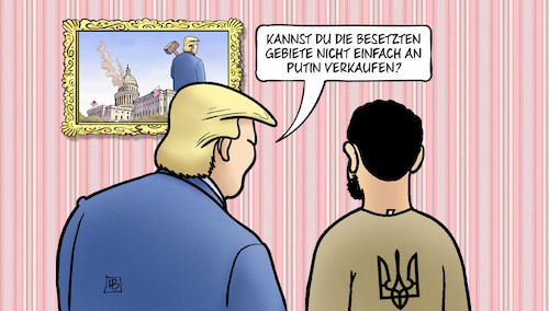 Selenskyj und Trump