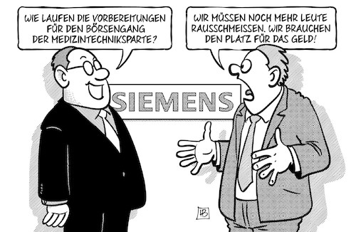 Siemens und Börse