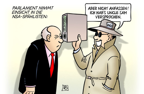 Cartoon: Spählisten-Einsicht (medium) by Harm Bengen tagged parlament,einsicht,aktenordner,nsa,spählisten,selektoren,anfassen,bnd,usa,uncle,sam,harm,bengen,cartoon,karikatur,parlament,einsicht,aktenordner,nsa,spählisten,selektoren,anfassen,bnd,usa,uncle,sam,harm,bengen,cartoon,karikatur