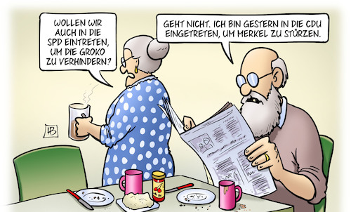 Cartoon: SPD-Eintritte (medium) by Harm Bengen tagged eintritte,partei,jusos,spd,eintreten,groko,verhindern,cdu,merkel,stürzen,susemil,harm,bengen,cartoon,karikatur,eintritte,partei,jusos,spd,eintreten,groko,verhindern,cdu,merkel,stürzen,susemil,harm,bengen,cartoon,karikatur