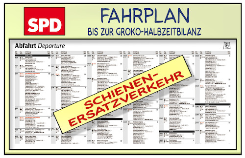 SPD-Fahrplan