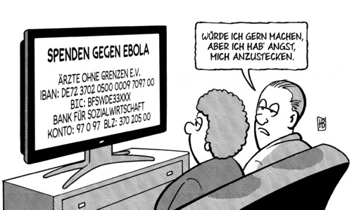 Spenden gegen Ebola