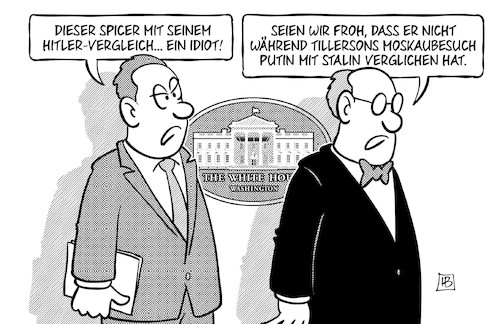 Spicer und Hitler