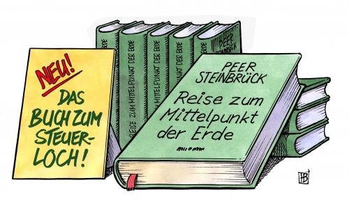 Cartoon: Steuerloch (medium) by Harm Bengen tagged steuerloch,steuer,loch,steuerschätzung,arbeitskreis,prognose,einnahmen,steinbrück,buch,buchhandel,neuerscheinung,krise,cartoon,cartoons,steuern,steuer,steuerzahler,gelf,finanzen,einnahmen,krise,finanzkrise,löcher,ausnahmen,schulden,wirtschaft,wirtschaftskrise,staat,verschuldung,ausgaben,steuerloch,steuerschätzung,arbeitskreis,prognose,buchhandel,buch,neuerscheinung