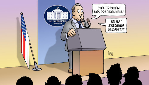 Cartoon: Steuern und Trump (medium) by Harm Bengen tagged steuerdaten,präsident,trump,steuern,usa,pressekonferenz,harm,bengen,cartoon,karikatur,steuerdaten,präsident,trump,steuern,usa,pressekonferenz,harm,bengen,cartoon,karikatur