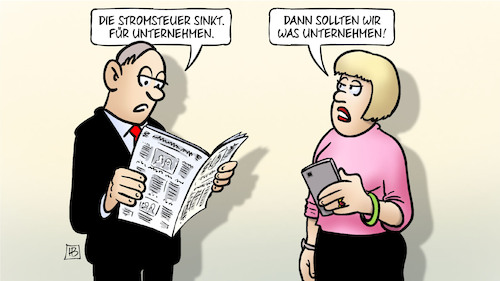 Stromsteuer sinkt