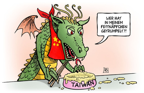 Taiwan-Fettnapf