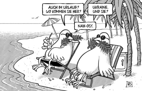 Tauben-Urlaub